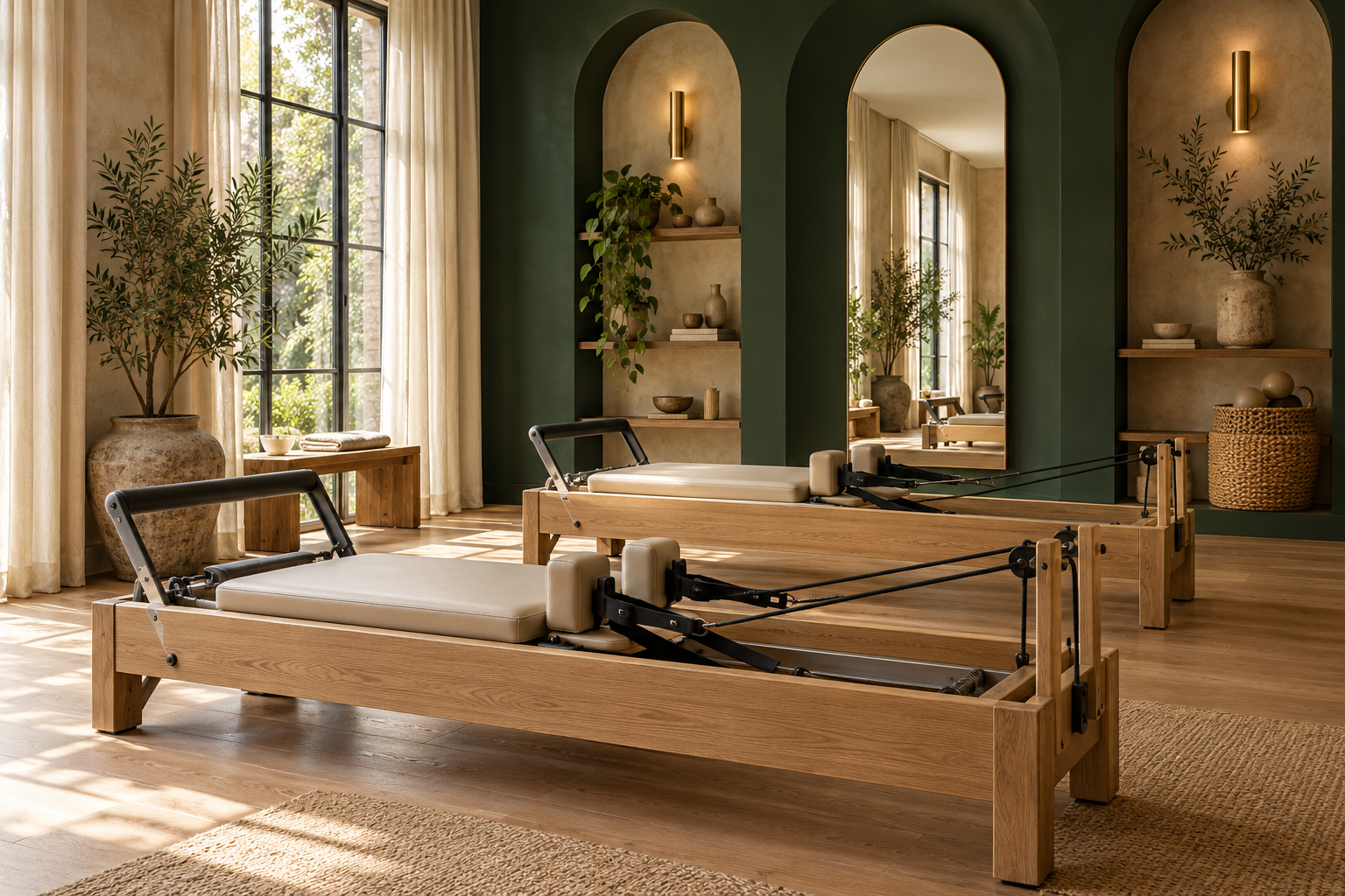 Temsilî pilates stüdyo konsepti